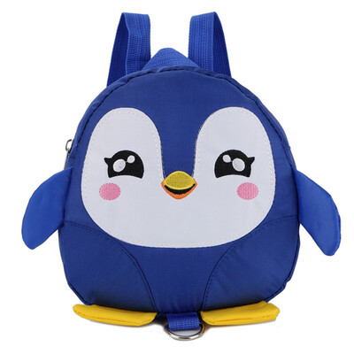 

Cartoon Penguin Kindergarten Bag Cute Anti-lost Bag Baby Backpack Childs Bag