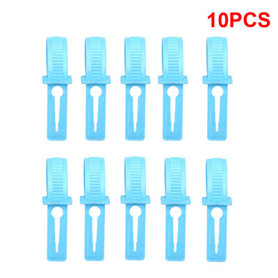 

Toponeto Windproof Scratch Hanger Hook Portable Clothes Non-slip Fixed Buckle 10 Pack