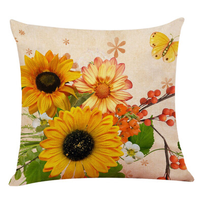

〖Follure〗Cotton Linen Square Home Decorative Throw Pillow Case Sofa Waist Cushion Cover