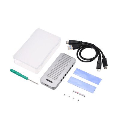 

USB31 Type C PCI-E NVMe Hard Disk Case SSD Enclosure Adapter -KEY Connector 10Gbps M2 NGFF to USB 31 Converter Hard Disk Drive