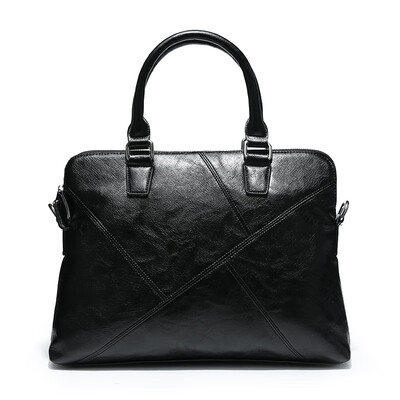 

Handbag Young Mens Bag Korean Leather Handbag Shoulder Bag Light Business Document Bag Computer Briefcase
