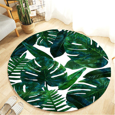 

〖Follure〗Botany Elements Blanket Round Bathroom carpet 55cm