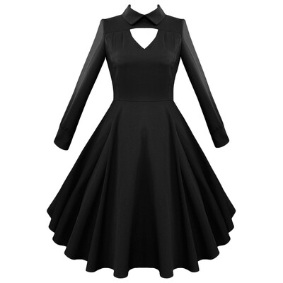 

Keyhole A Line Vintage Dress