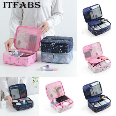 

Multifunction Large Mak Up Bag Vanity Case Cosmetic Nail Tech Storage Beauty Box