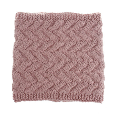 

Tailored Women Chunky Knit Cowl Neck Warming Scarf Circle Thick Crochet Scarves