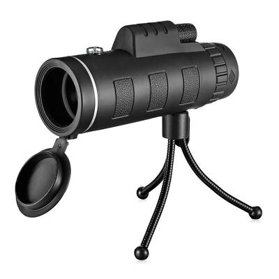 

40X60 BAK4 Monocular Telescope Outdoor Hunting Scope with Phone Clip Tripod