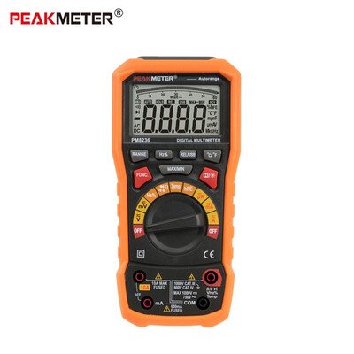 

Digital Display Multimeter Hyelec Ms8236 Auto Range Power Off with Temperature Test And Data Logger Termometro Data Logger