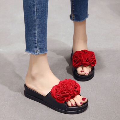 

Summer 2018 slippers womens shoes flat shoes flat heel sandals fashion slippers Korean womens shoes tide