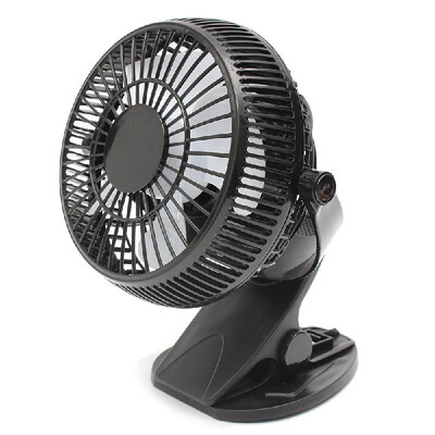 

5" Compact Clip-on Fan 2 Speed Strong Airflow Mini USB Cooling Fan for Home Office Student Desk