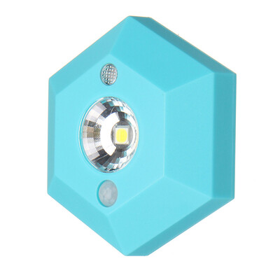 

〖Follure〗Wireless Night Light PIR Motion Auto Sensor 6LED Lamp Lights Battery Operated BK