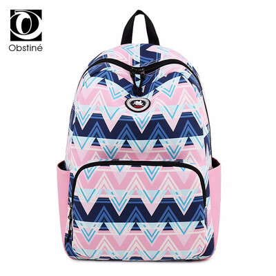 

Flower Printing Backpack for Women Large Capacity 14 Inch Laptop School Backpacks for Teenage Girls Oxford Waterproof Bagpack