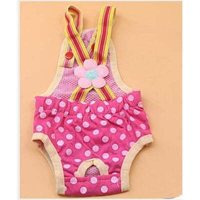 

Female Pet Dog Pants Bitch Heat In Season Menstrual Sanitary Nappy Diaper -XL