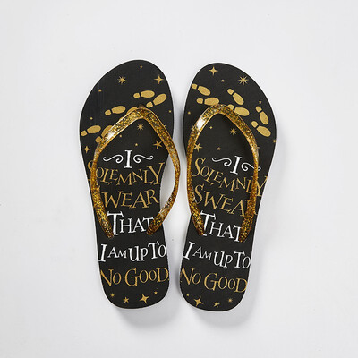 

FSD Summer Beach Flip-Flops Womens Prints Slip-on Flat Slippers Couples Beach Shoes Womens Wear 15450