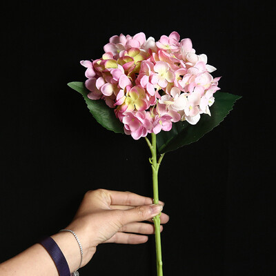 

Siaonvr Artificial flower hydrangea Fake Silk Flower Home Wedding Party Floral Decor