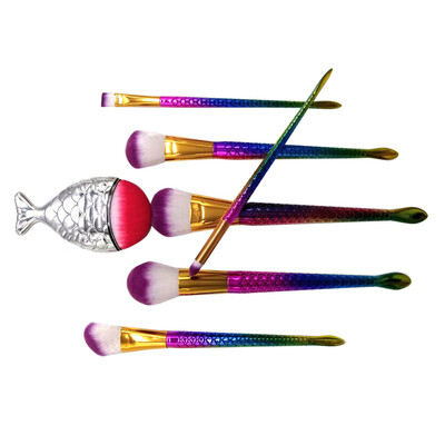 

〖Follure〗7PCS Make Up Foundation Eyebrow Eyeliner Blush Cosmetic Concealer Brushes