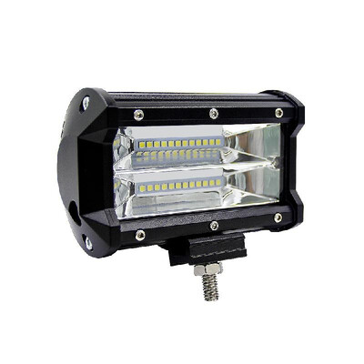 

2Pcs 5inch 72W LED Light Bar Spot Beam Work Light Driving Fog Light Road Lighting for Jeep Car Truck SUV Boat Marine