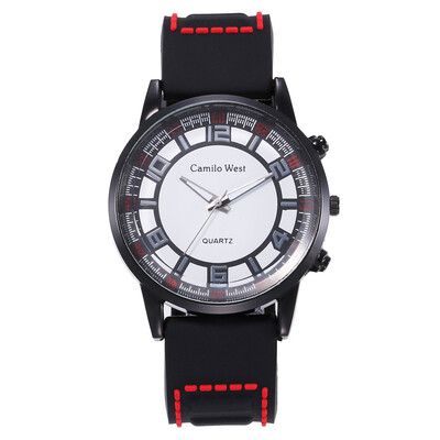 

2019 mens sports silicone watch student Hugh