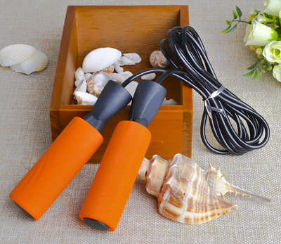 

Hot rope skipping sponge handle