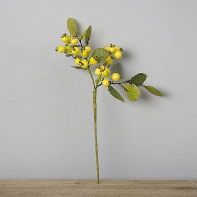 

Factory direct Guangzhou simulation bouquet wholesale Forest 2 twig pomegranate berry home decoration fake flower wedding flower