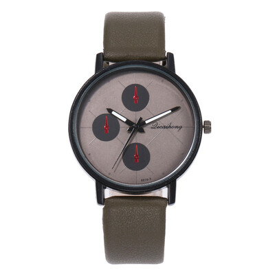 

Fashion watch female models Korean version of the simple fake three-eyed ladies