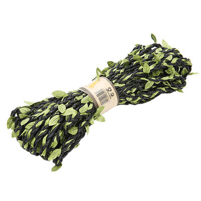 

Artificial Leaves Twine Wax Braided Rope DIY Home Party Decoration Props