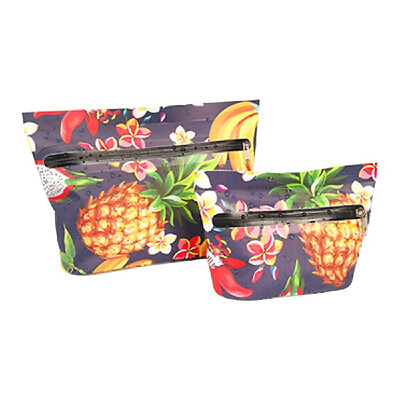 

Womens Large Makeup Bag Small Cosmetic Pouch Set Zipper Toiletry Organizer for Traveling Beach Swimming