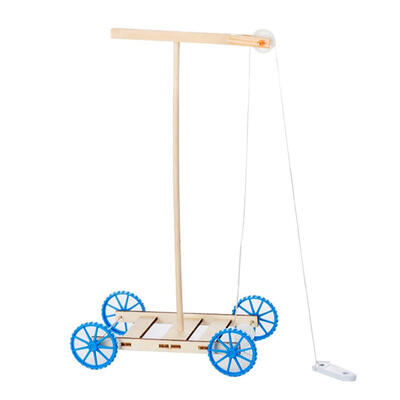 

Gravity Car Model DIY Children Toy Education Science Experiment Wood Board
