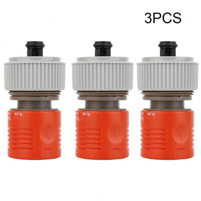 

Greensen 3pcs 34 Water Tap Hose Faucet Quick Connector Garden Irrigation Tool