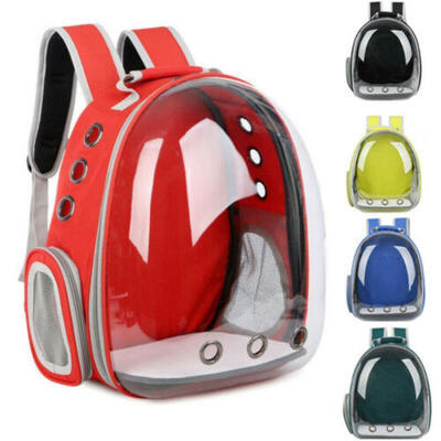 

Pet Dog Cat Astronaut Backpack Space Capsule Breathable Outdoor Carrier Bag NEW