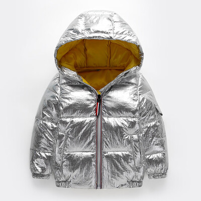 

Children Girl Boys Baby Waterproof Coats Jacket Zipper Thick Hoodie Outerwear