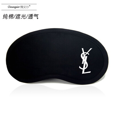 

Cartoon eye mask cute sleeping ice bag shading breathable cotton cold hot compress personality creative text men&women students eye mask