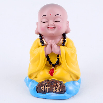 

Car decoration small monk doll creative gift crafts ornaments