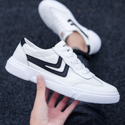 

Small white shoes mens breathable wild trend fashion shoes mens casual canvas white shoes mens shoes