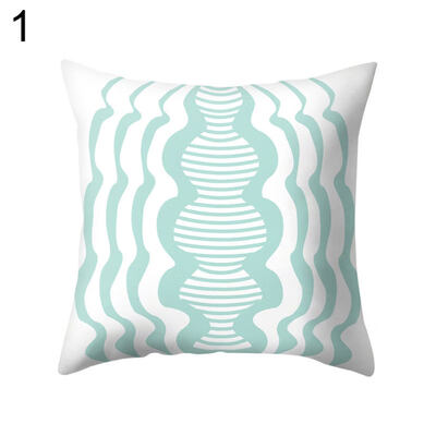 

Flower Wave Heart Pillow Case Cushion Cover Sofa Bed Car Cafe Office Decoration