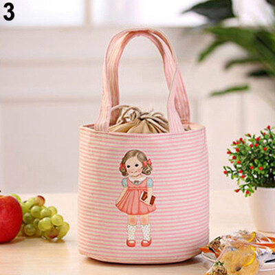 

Cute Girl Print Thermal Insulated Lunch Storage Cooler Case Pouch Lunch Box