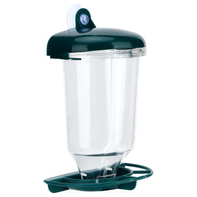 

Greensen Automatic Window Wild Bird Seeds Feed Hanging Suction Cup Garden Feeding