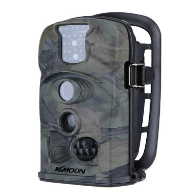 

KKmoon® 12MP 720P 120° Wide Angle HD 850nm IR IP54 24inch LED Screen Game Camera Security Scouting Hunting Trail Camera with 8GB