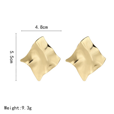 

Gold Metal Drop Dangle Earrings For Women Geometric Wedding Party Vintage Earring Bohemian Bijoux
