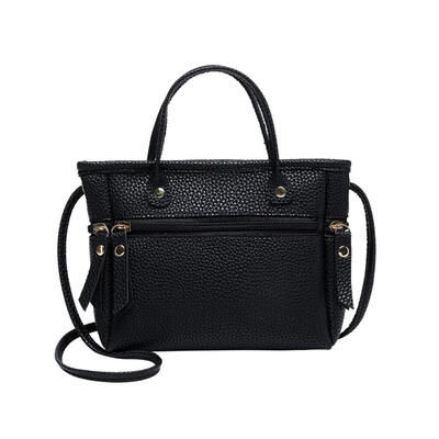 

PU Leather Handbags Women Shoulder Messenger Bag Daily Shopping Travel Tote