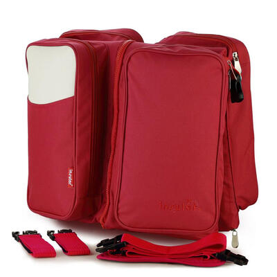 

Baby Travel Bed Portable Large Capacity Diaper Bag Foldable Crib Mummy Bag
