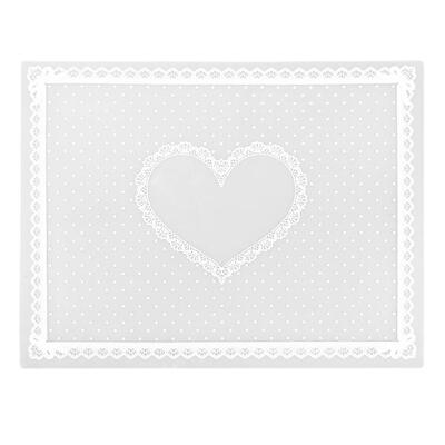 

Heart Folding Washable Silicone Lace Dot Nail Art Hand Pad Manicure Mat