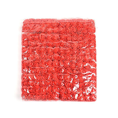 

144pcs 25mm Mini Foam Rose DIY Artificial Flower Bouquet Multicolor Rose Wedding Flowers Decoration Scrapbooking Decorative Bridal