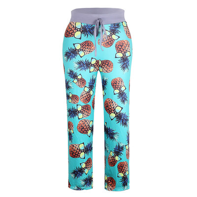 

Womens Pants Ladies Trousers Summer Pants Ankle Length Fashion Printed