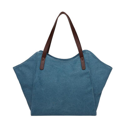 

Casual Totes Women Large Capacity Handbag Canvas Shoulder Shopping Bags