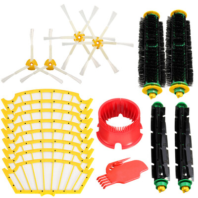 

Vacuum Cleaner Kit For Irobot Roomba 500 Series Rubber Brushes Cleaning Tools