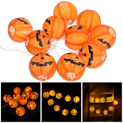

Fairy String Lights Battery Pumpkins Shaped Party Halloween Wedding 10 LED