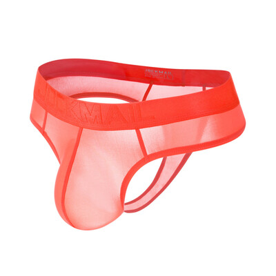 

Tailored Mens Breathable Underpants Thin Sexy Hip-revealing T-back Underwear Briefs