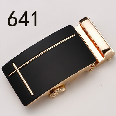 

Fashion Mens Business Alloy Automatic Buckle Unique Men Plaque Belt BucklesRatchet Men 35cm Apparel Accessories GH20
