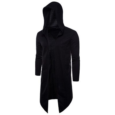 

Gobestart Men Autumn Winter Casual Cardigan Sweatshirt Hooded Coat