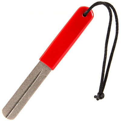 

Saidsome Red Diamond Fishing Hook Sharpener Files Hone Stones Carp Grindstone Tool fishing bait fishing lure